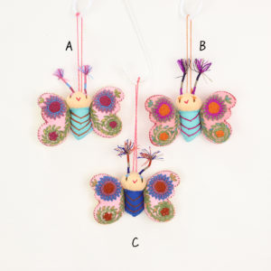 ポンポンチャーム 蝶 メキシコ 1