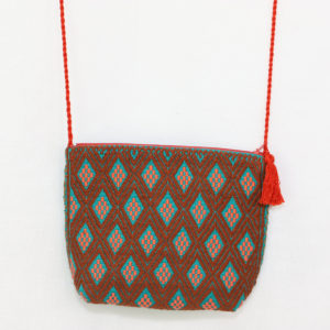 ララインサール織りポシェット メキシコ製 017