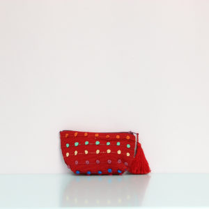 チアパス製 つぶつぶポーチ メキシコ製 004